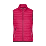 JN 1137 Ladies Down Vest magenta-silver (Art.Nr.: LDVMS)