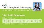 10er-Karte Bewegung (Art.Nr.: ZKB)